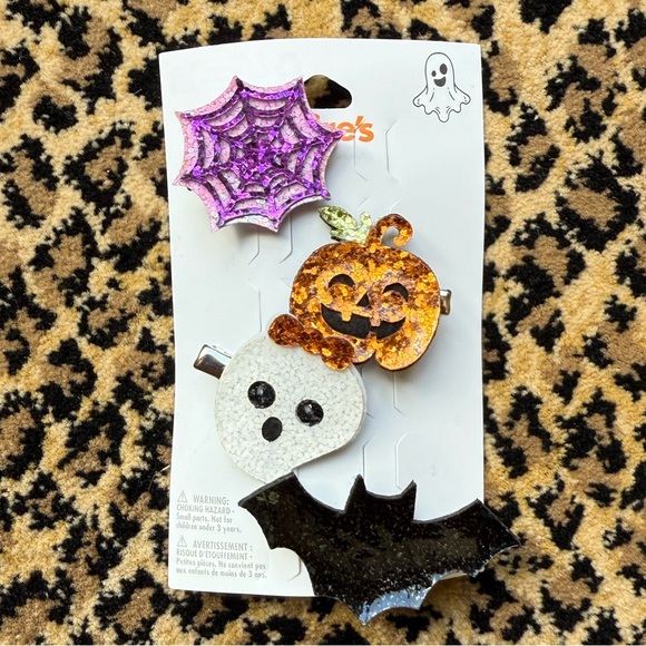 Claire's Other - Claire’s Halloween hair clips set (NWT)